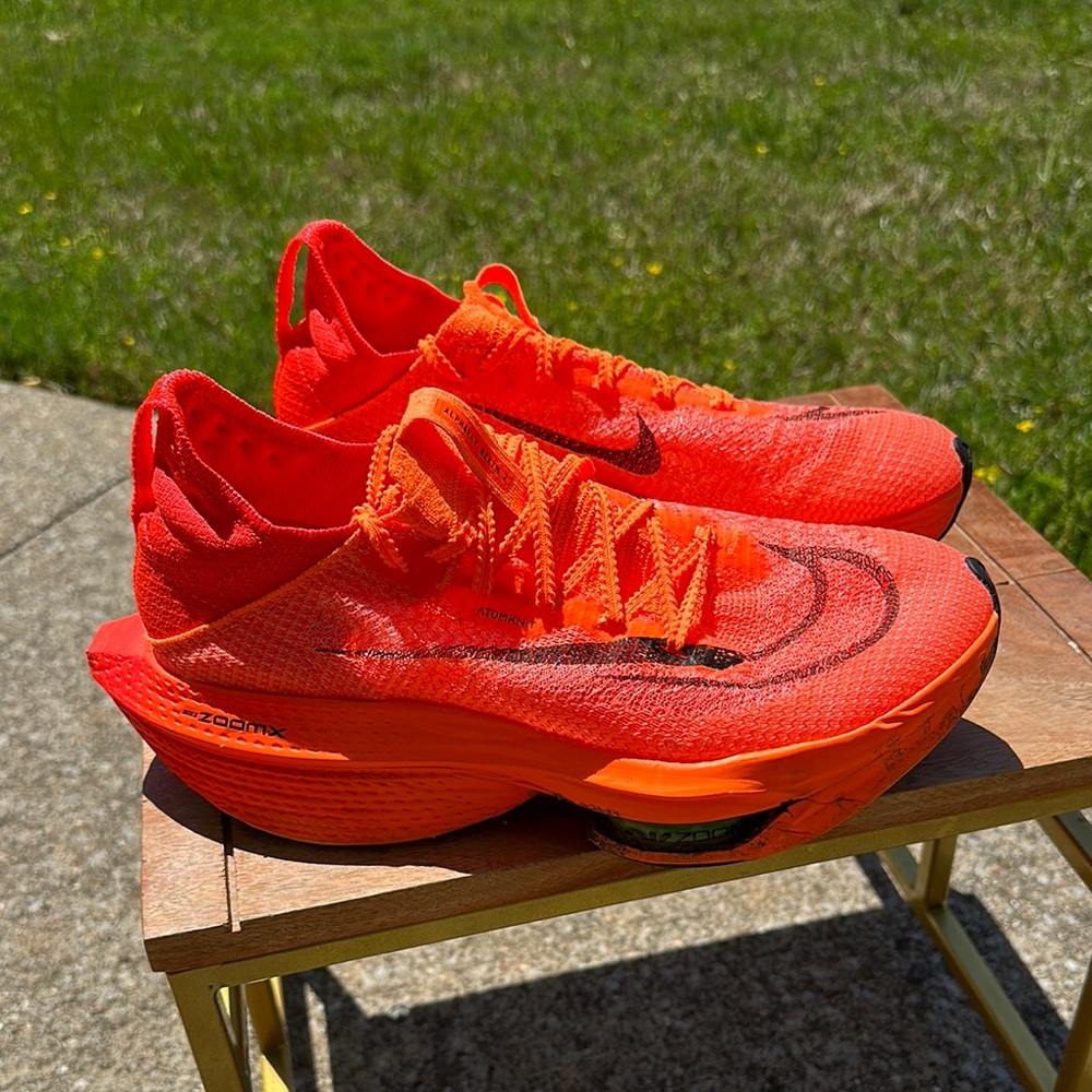 Nike Zoom Alphafly  Orange Running Shoes